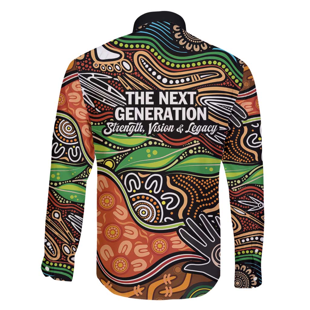 Thriving Together NAIDOC 2025 Family Matching Off Shoulder Maxi Dress and Hawaiian Shirt Aboriginal Indigenous Art