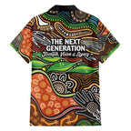 Thriving Together NAIDOC 2025 Family Matching Summer Maxi Dress and Hawaiian Shirt Aboriginal Indigenous Art