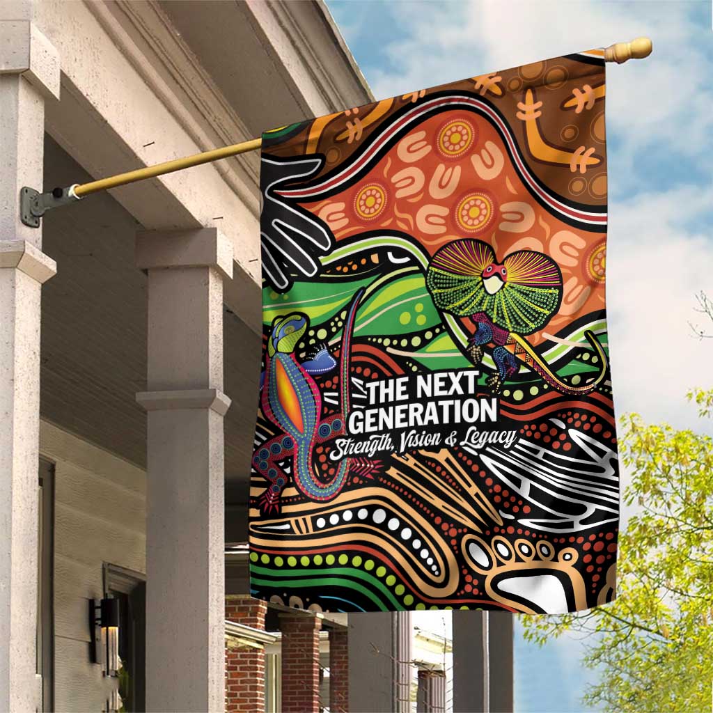 Thriving Together NAIDOC 2025 Garden Flag Aboriginal Indigenous Art