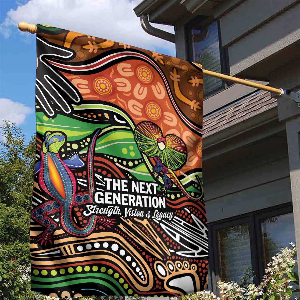 Thriving Together NAIDOC 2025 Garden Flag Aboriginal Indigenous Art