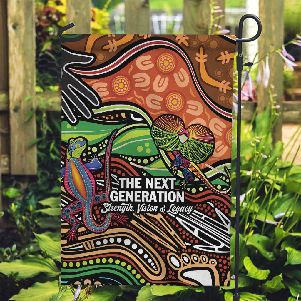 Thriving Together NAIDOC 2025 Garden Flag Aboriginal Indigenous Art