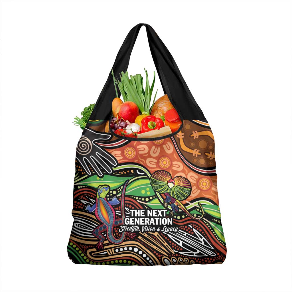 Thriving Together NAIDOC 2025 Grocery Bag Aboriginal Indigenous Art