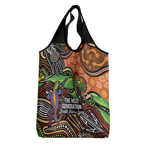 Thriving Together NAIDOC 2025 Grocery Bag Aboriginal Indigenous Art