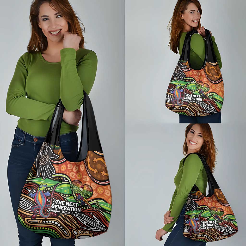 Thriving Together NAIDOC 2025 Grocery Bag Aboriginal Indigenous Art