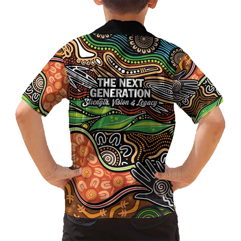 Thriving Together NAIDOC 2025 Hawaiian Shirt Aboriginal Indigenous Art