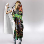 Thriving Together NAIDOC 2025 Hooded Blanket Aboriginal Indigenous Art