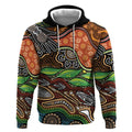 Thriving Together NAIDOC 2025 Hoodie Aboriginal Indigenous Art