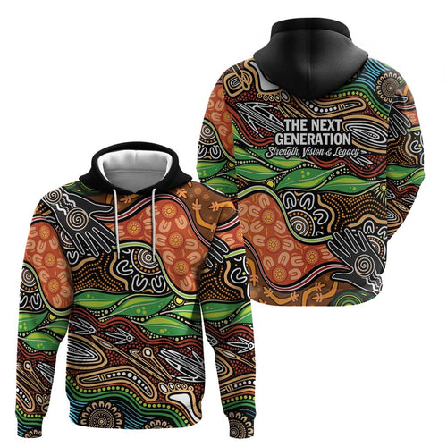 Thriving Together NAIDOC 2025 Hoodie Aboriginal Indigenous Art