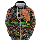 Thriving Together NAIDOC 2025 Hoodie Aboriginal Indigenous Art
