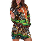 Thriving Together NAIDOC 2025 Hoodie Dress Aboriginal Indigenous Art