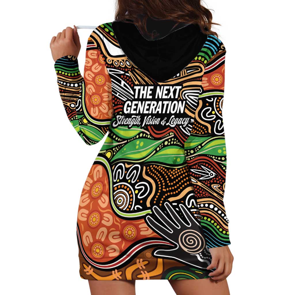 Thriving Together NAIDOC 2025 Hoodie Dress Aboriginal Indigenous Art