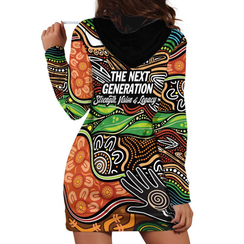 Thriving Together NAIDOC 2025 Hoodie Dress Aboriginal Indigenous Art