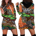 Thriving Together NAIDOC 2025 Hoodie Dress Aboriginal Indigenous Art