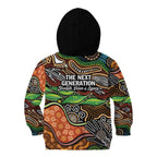 Thriving Together NAIDOC 2025 Kid Hoodie Aboriginal Indigenous Art
