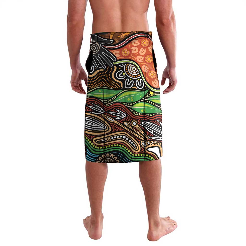 Thriving Together NAIDOC 2025 Lavalava Aboriginal Indigenous Art