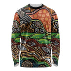 Thriving Together NAIDOC 2025 Long Sleeve Shirt Aboriginal Indigenous Art