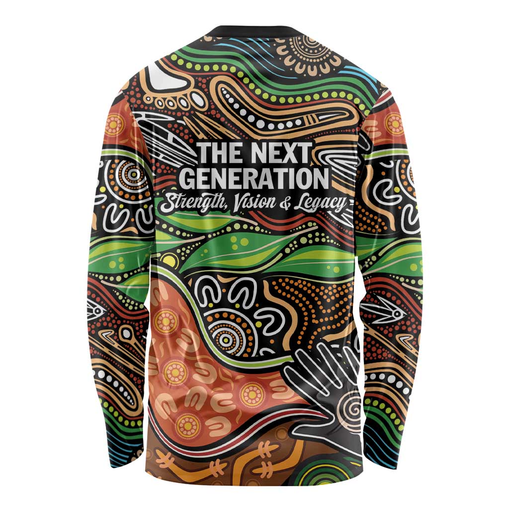 Thriving Together NAIDOC 2025 Long Sleeve Shirt Aboriginal Indigenous Art