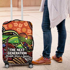 Thriving Together NAIDOC 2025 Luggage Cover Aboriginal Indigenous Art