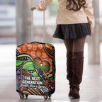 Thriving Together NAIDOC 2025 Luggage Cover Aboriginal Indigenous Art