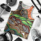 Thriving Together NAIDOC 2025 Men Tank Top Aboriginal Indigenous Art