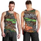 Thriving Together NAIDOC 2025 Men Tank Top Aboriginal Indigenous Art