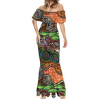 Thriving Together NAIDOC 2025 Mermaid Dress Aboriginal Indigenous Art