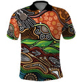 Thriving Together NAIDOC 2025 Polo Shirt Aboriginal Indigenous Art
