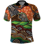Thriving Together NAIDOC 2025 Polo Shirt Aboriginal Indigenous Art