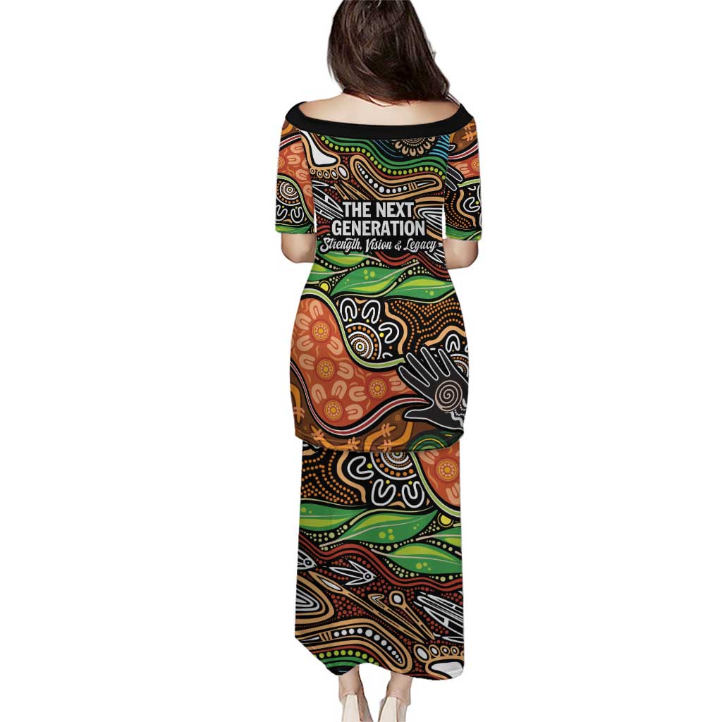 Thriving Together NAIDOC 2025 Puletasi Aboriginal Indigenous Art