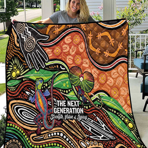 Thriving Together NAIDOC 2025 Quilt Aboriginal Indigenous Art