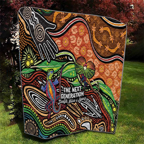 Thriving Together NAIDOC 2025 Quilt Aboriginal Indigenous Art