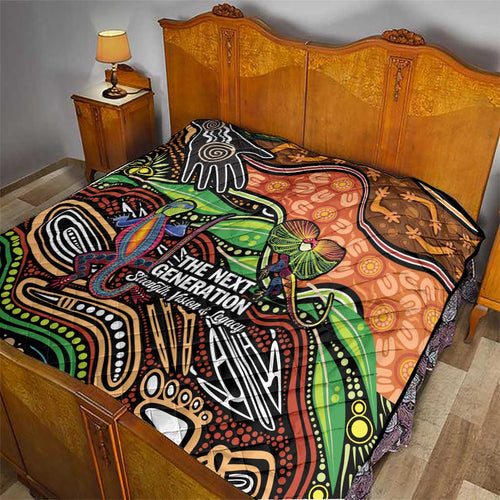 Thriving Together NAIDOC 2025 Quilt Aboriginal Indigenous Art