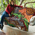 Thriving Together NAIDOC 2025 Quilt Aboriginal Indigenous Art