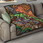 Thriving Together NAIDOC 2025 Quilt Aboriginal Indigenous Art