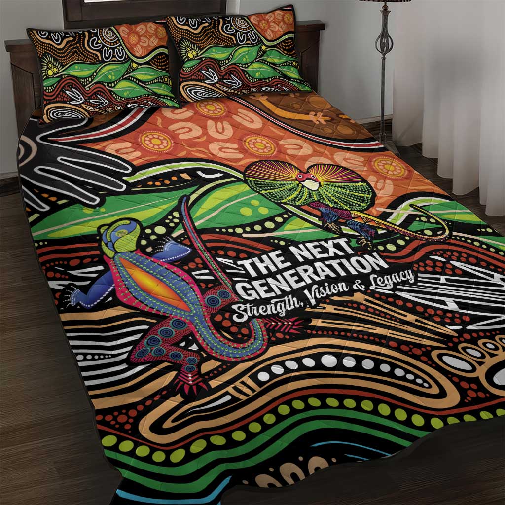 Thriving Together NAIDOC 2025 Quilt Bed Set Aboriginal Indigenous Art
