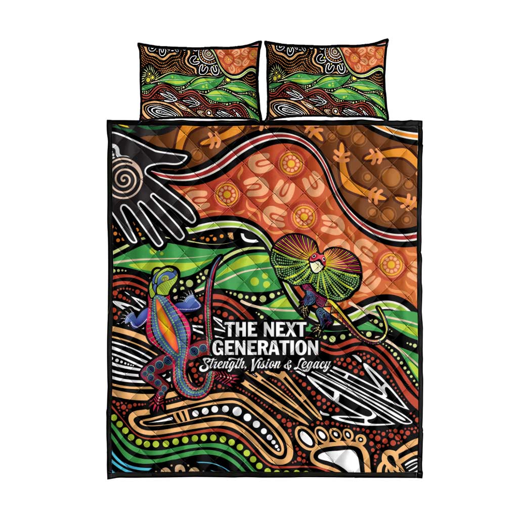 Thriving Together NAIDOC 2025 Quilt Bed Set Aboriginal Indigenous Art