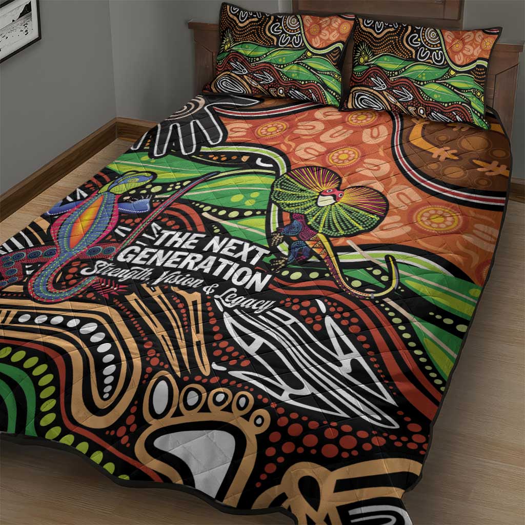 Thriving Together NAIDOC 2025 Quilt Bed Set Aboriginal Indigenous Art