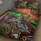 Thriving Together NAIDOC 2025 Quilt Bed Set Aboriginal Indigenous Art