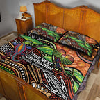 Thriving Together NAIDOC 2025 Quilt Bed Set Aboriginal Indigenous Art
