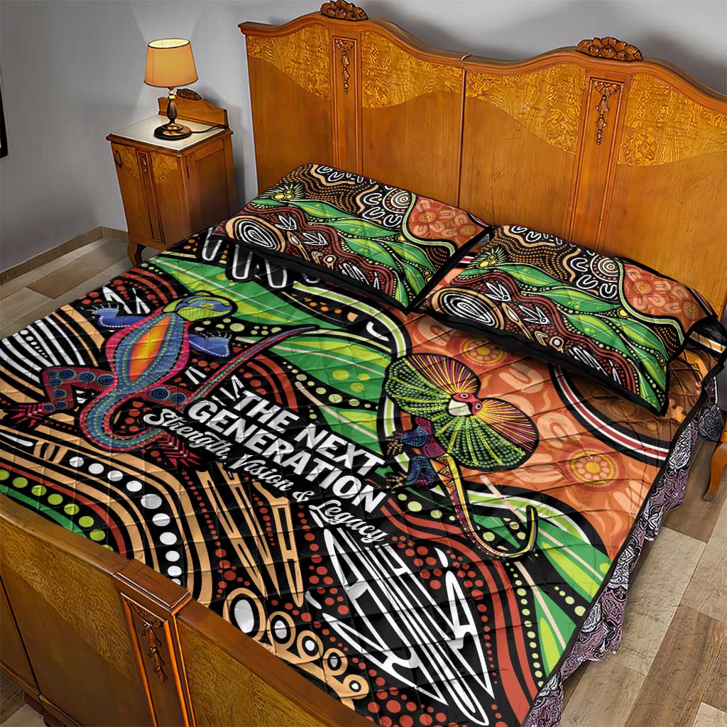 Thriving Together NAIDOC 2025 Quilt Bed Set Aboriginal Indigenous Art