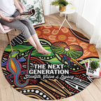 Thriving Together NAIDOC 2025 Round Carpet Aboriginal Indigenous Art
