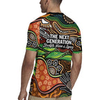 Thriving Together NAIDOC 2025 Rugby Jersey Aboriginal Indigenous Art