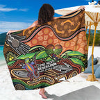 Thriving Together NAIDOC 2025 Sarong Aboriginal Indigenous Art