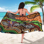 Thriving Together NAIDOC 2025 Sarong Aboriginal Indigenous Art