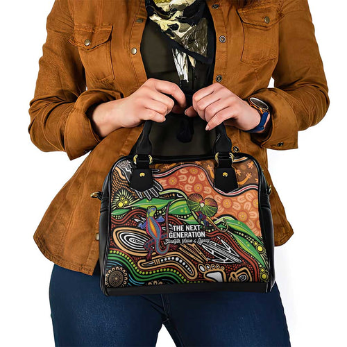 Thriving Together NAIDOC 2025 Shoulder Handbag Aboriginal Indigenous Art
