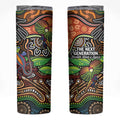 Thriving Together NAIDOC 2025 Skinny Tumbler Aboriginal Indigenous Art