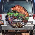 Thriving Together NAIDOC 2025 Spare Tire Cover Aboriginal Indigenous Art