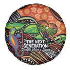 Thriving Together NAIDOC 2025 Spare Tire Cover Aboriginal Indigenous Art
