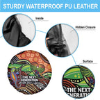 Thriving Together NAIDOC 2025 Spare Tire Cover Aboriginal Indigenous Art