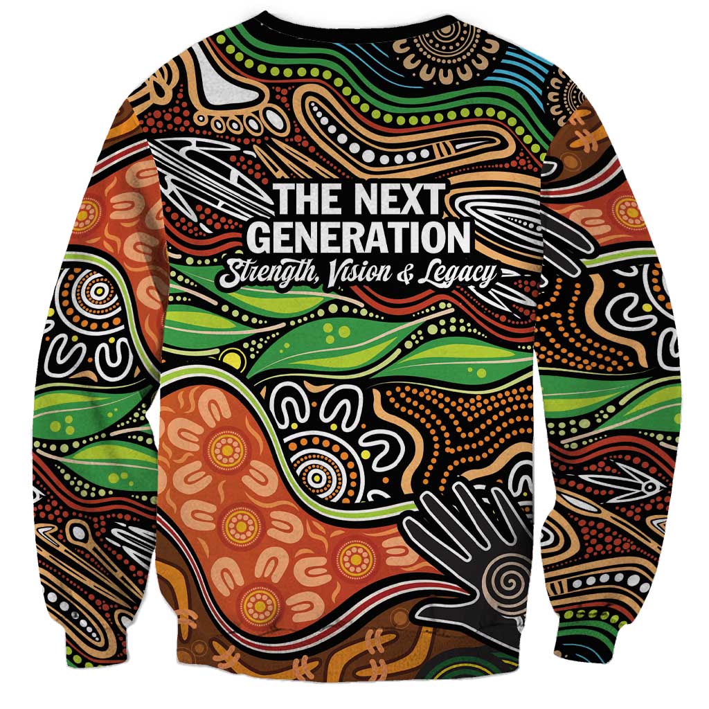 Thriving Together NAIDOC 2025 Sweatshirt Aboriginal Indigenous Art